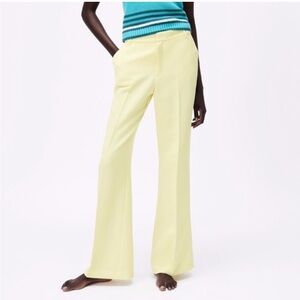 Zara Lemon Yellow Trouser Pants